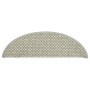 Alfombrilla autoadhesiva escalera sisal 15 uds gris 56x17x3 cm de vidaXL, Alfombrillas para escalones - Ref: Foro24-326863, P...