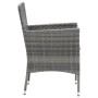 Juego de comedor para jardín de 5 piezas gris de vidaXL, Conjuntos de jardín - Ref: Foro24-3071984, Precio: 506,31 €, Descuen...