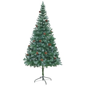 Árbol de Navidad artificial con piñas 210 cm de vidaXL, Arboles de navidad - Ref: Foro24-60179, Precio: 69,99 €, Descuento: %