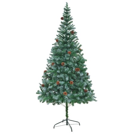 Künstlicher Weihnachtsbaum mit Tannenzapfen 210 cm von vidaXL, Weihnachtsbäume - Ref: Foro24-60179, Preis: 73,50 €, Rabatt: %