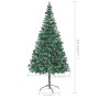 Künstlicher Weihnachtsbaum mit Tannenzapfen 210 cm von vidaXL, Weihnachtsbäume - Ref: Foro24-60179, Preis: 73,50 €, Rabatt: %