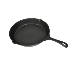 Cast iron 30 cm round grill pan by vidaXL, Planks - Ref: Foro24-50124, Price: 23,99 €, Discount: %