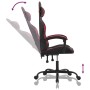 Silla gaming cuero sintético negro y rojo vino tinto de vidaXL, Sillones para videojuegos - Ref: Foro24-3143849, Precio: 111,...