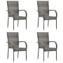 5-piece gray garden dining set by vidaXL, Garden sets - Ref: Foro24-3072129, Price: 410,08 €, Discount: %