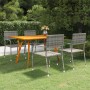 Juego de comedor para jardín de 5 piezas gris antracita de vidaXL, Conjuntos de jardín - Ref: Foro24-3072157, Precio: 361,91 ...