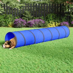 Túnel para perros poliéster azul Ø50x300 cm de vidaXL, Tiendas y túneles de juego - Ref: Foro24-172190, Precio: 35,09 €, Desc...