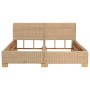 Handwoven real rattan bed frame 160x200 cm by vidaXL, Beds and slatted bases - Ref: Foro24-283089, Price: 378,37 €, Discount: %