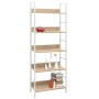 5-stufiges Regal aus technischem Eichenholz, 60 x 27,6 x 158,5 cm von vidaXL, Bücherregale und Regale - Ref: Foro24-288229, P...