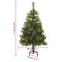 Künstlicher Weihnachtsbaum mit Tannenzapfen 150 cm von vidaXL, Weihnachtsbäume - Ref: Foro24-357701, Preis: 69,55 €, Rabatt: %