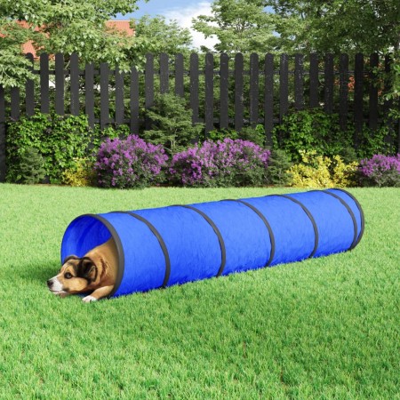 Blue polyester dog tunnel Ø40x200 cm by vidaXL, Play tents and tunnels - Ref: Foro24-172189, Price: 26,29 €, Discount: %