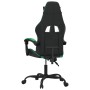 Silla gaming cuero sintético negro y verde de vidaXL, Sillones para videojuegos - Ref: Foro24-3143893, Precio: 120,01 €, Desc...