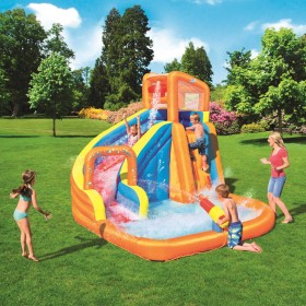 Bestway Tobogán acuático H2OGO Turbo Splash Water Zone-Mega Water Park de Bestway, Toboganes acuáticos para piscinas - Ref: F...