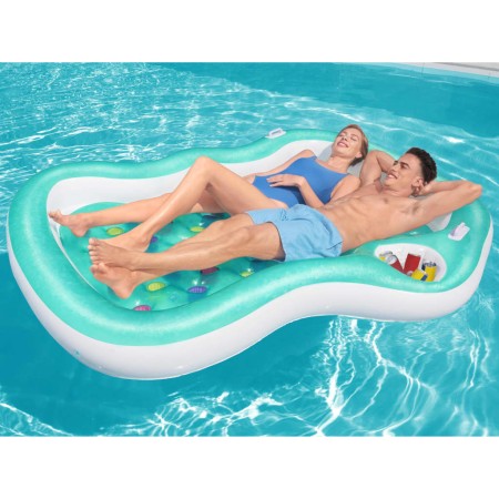 Bestway Colchoneta hinchable Double Designer 224x174 cm de Bestway, Colchonetas y flotadores para piscina - Ref: Foro24-32025...