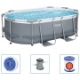 Bestway Power Steel oval removable pool 305x200x84 cm by Bestway, Swimming pools - Ref: Foro24-3202564, Price: 388,17 €, Disc...