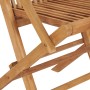 Garden chairs 8 pcs solid teak wood with green cushions by vidaXL, Garden chairs - Ref: Foro24-3072909, Price: 539,20 €, Disc...