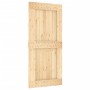 Sliding door with solid pine wood fittings 95x210 cm by vidaXL, Doors - Ref: Foro24-3203189, Price: 200,33 €, Discount: %