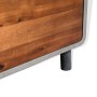 Mesita de noche de hormigón y madera maciza acacia 40x30x50 cm de vidaXL, Mesitas de noche - Ref: Foro24-244994, Precio: 125,...