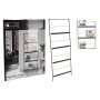 H&S Collection Black metal magazine rack 150x56.5 cm by H&S Collection, Exhibitors for fairs - Ref: Foro24-445850, Price: 40,...