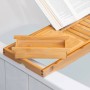 HI Bamboo tray for adjustable bathtub (70-105)x22x4 cm by HI, Bathtub trays - Ref: Foro24-445548, Price: 35,14 €, Discount: %