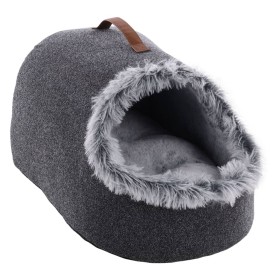 FLAMINGO Pofa cat cave gray 38x52x30 cm by FLAMINGO, Cat beds - Ref: Foro24-443245, Price: 63,14 €, Discount: %