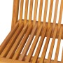 Folding garden chairs 8 units solid teak wood by vidaXL, Garden chairs - Ref: Foro24-3072916, Price: 488,33 €, Discount: %