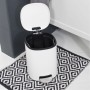 HI Trash can with white metal pedal 5 L by HI, Garbage cans and trash cans - Ref: Foro24-445563, Price: 27,24 €, Discount: %