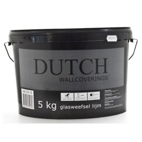 DUTCH WALLCOVERINGS Kleber für Glasfasertapeten 5 kg von DUTCH WALLCOVERINGS, Industrieleime und Klebstoffe - Ref: Foro24-442...