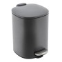 HI Anthracite gray metal pedal bin 5 L by HI, Garbage cans and trash cans - Ref: Foro24-445561, Price: 29,42 €, Discount: %