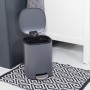 HI Anthracite gray metal pedal bin 5 L by HI, Garbage cans and trash cans - Ref: Foro24-445561, Price: 29,42 €, Discount: %