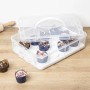 HI Box for 12 transparent cupcakes 6 L by HI, Storage baskets - Ref: Foro24-445570, Price: 28,99 €, Discount: %