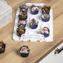 HI Box for 12 transparent cupcakes 6 L by HI, Storage baskets - Ref: Foro24-445570, Price: 28,99 €, Discount: %