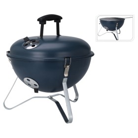 ProGarden Grill mit Kugelform dunkelblau 37 cm von ProGarden, Grillen - Ref: Foro24-445908, Preis: 45,99 €, Rabatt: %