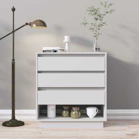 White plywood sideboard 70x41x75 cm by vidaXL, Sideboards - Ref: Foro24-809548, Price: 70,99 €, Discount: %