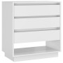 White plywood sideboard 70x41x75 cm by vidaXL, Sideboards - Ref: Foro24-809548, Price: 70,99 €, Discount: %