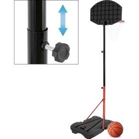 XQ Max Set de canasta de baloncesto portátil altura regulable de XQ Max, Canastas de baloncesto - Ref: Foro24-441947, Precio:...