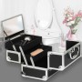 Clauss Cosmetic case 23x15x15 cm black by Clauss, toiletry bags - Ref: Foro24-444408, Price: 45,79 €, Discount: %