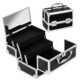 Clauss Cosmetic case 23x15x15 cm black by Clauss, toiletry bags - Ref: Foro24-444408, Price: 45,79 €, Discount: %