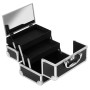 Clauss Cosmetic case 23x15x15 cm black by Clauss, toiletry bags - Ref: Foro24-444408, Price: 45,79 €, Discount: %