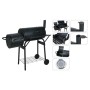 ProGarden Barbacoa con ahumador forma de cilindro negro de ProGarden, Barbacoas - Ref: Foro24-445884, Precio: 190,28 €, Descu...