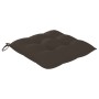 Sillas de jardín 8 uds madera teca con cojines gris taupe de vidaXL, Sillas de jardín - Ref: Foro24-3072912, Precio: 615,59 €...