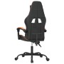 Silla gaming cuero sintético negro y naranja de vidaXL, Sillones para videojuegos - Ref: Foro24-3143848, Precio: 95,24 €, Des...