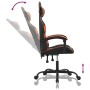 Silla gaming cuero sintético negro y naranja de vidaXL, Sillones para videojuegos - Ref: Foro24-3143848, Precio: 95,24 €, Des...