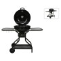 ProGarden Barbecue on wheels with side table black by ProGarden, Barbecues - Ref: Foro24-445886, Price: 192,09 €, Discount: %