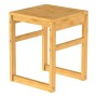 EISL Bamboo bathroom stool 35x35x45 cm by EISL, Shower seats and benches - Ref: Foro24-446510, Price: 64,09 €, Discount: %