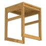 EISL Bamboo bathroom stool 35x35x45 cm by EISL, Shower seats and benches - Ref: Foro24-446510, Price: 64,09 €, Discount: %