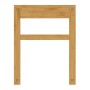 EISL Bamboo bathroom stool 35x35x45 cm by EISL, Shower seats and benches - Ref: Foro24-446510, Price: 64,09 €, Discount: %