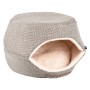 FLAMINGO Cueva para gatos 2 en 1 Snoozebay marrón y crema 45x35x35 cm de FLAMINGO, Camas para gatos - Ref: Foro24-443242, Pre...