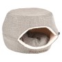 FLAMINGO Cueva para gatos 2 en 1 Snoozebay marrón y crema 45x35x35 cm de FLAMINGO, Camas para gatos - Ref: Foro24-443242, Pre...