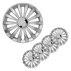 ProPlus Hubcap set 4 units Meridian silver 14" by ProPlus, Automotive tires and wheels - Ref: Foro24-443200, Price: 40,98 €, ...