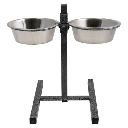 Jack and Vanilla Bon Appetit Pet Stand Feeders 2x1.7 L by Jack and Vanilla, Pet Feeder Holders - Ref: Foro24-444195, Price: 4...